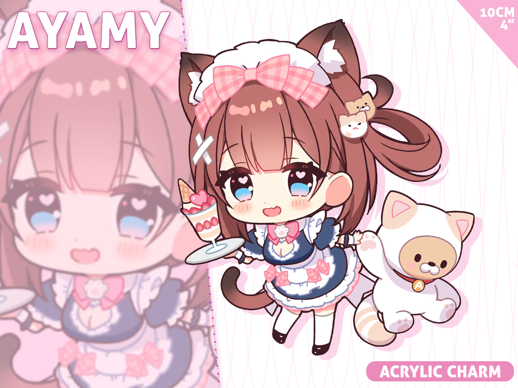 [Preorder] Ayamy acrylic charm - maid uniform