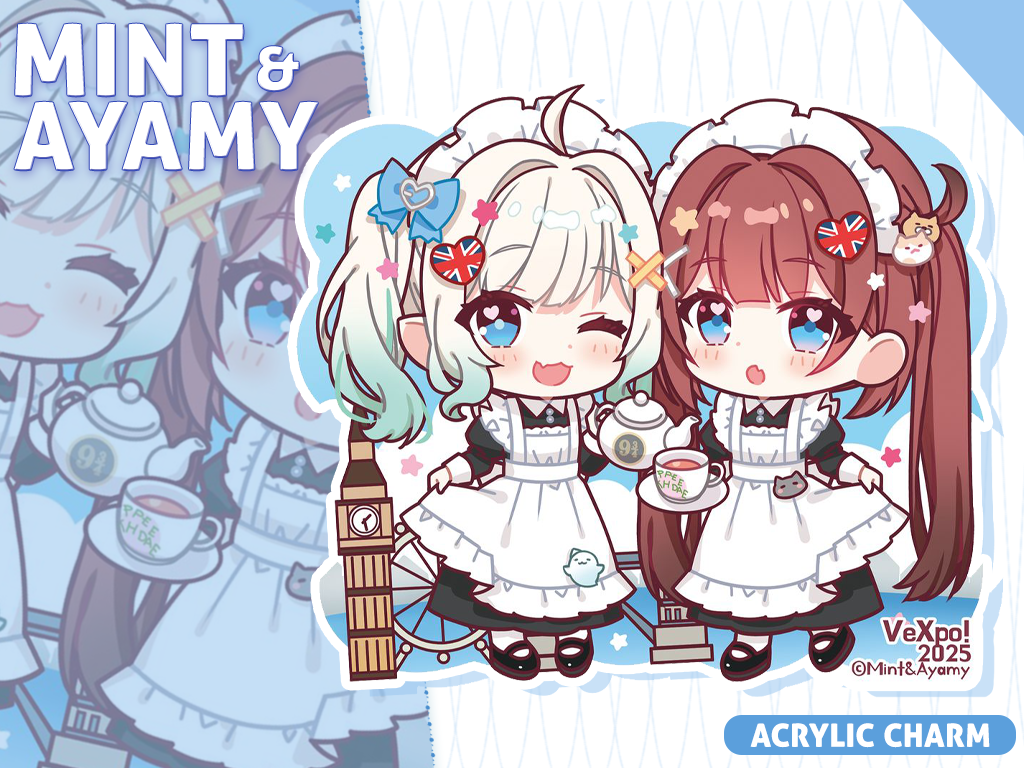 [Preorder] Mint&Ayamy acrylic charm - vexpo