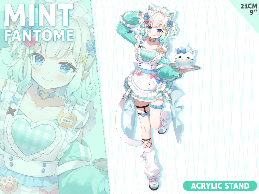 [Preorder] 213mm Mint acrylic standee (maid)