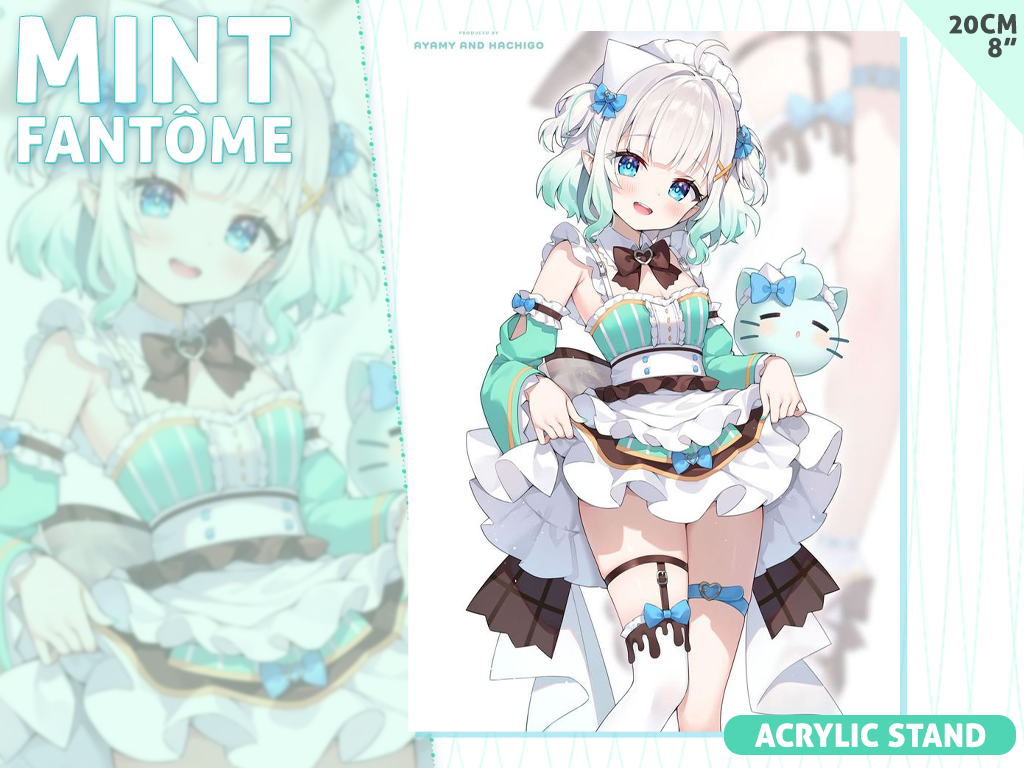[Preorder] Mint Loves You - standee standing