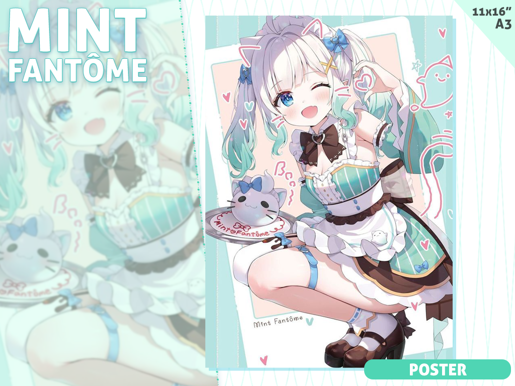 [Preorder] A3 poster Mint crouch