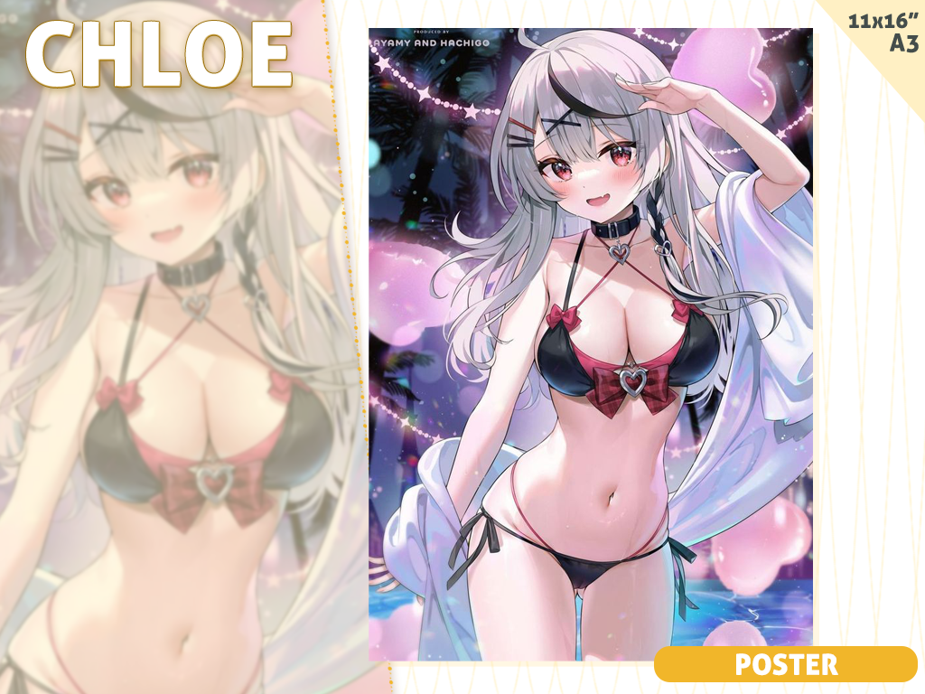 [Preorder] A3 poster Chloe MIZUGI
