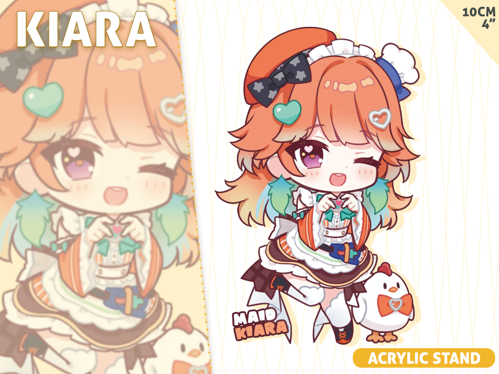[Preorder] Kiara acrylic figure - Maid uniform