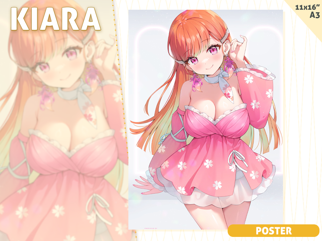 [Preorder] A3 poster Kiara