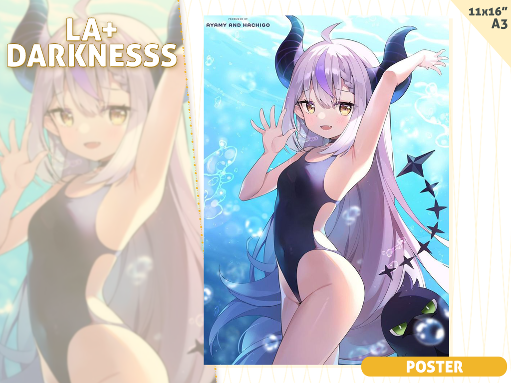 [Preorder] A3 poster la+ MIZUGI
