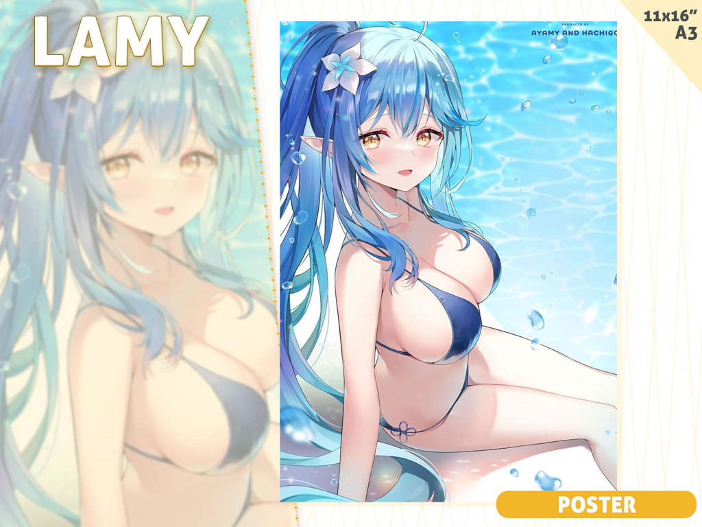 [Preorder] A3 poster Lamy MIZUGI