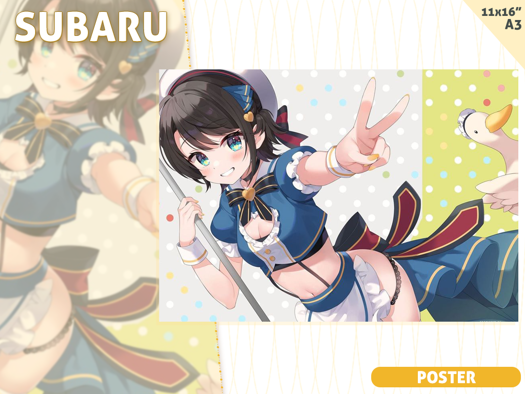 [Preorder] A3 poster SUBARU