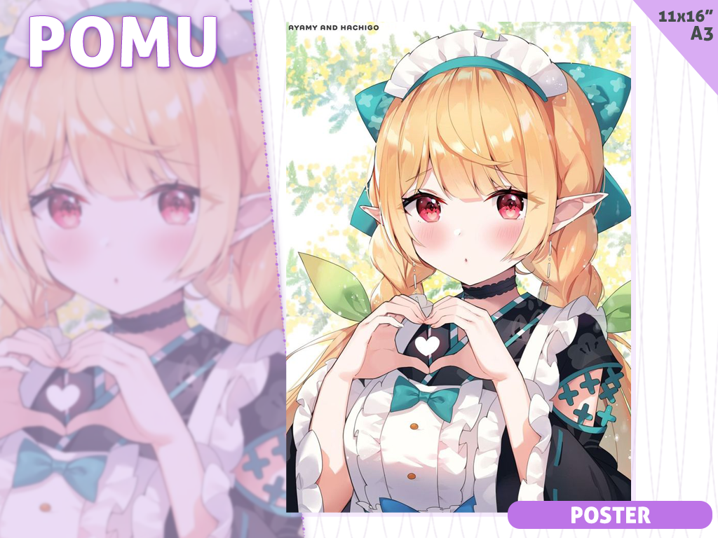 [Preorder] A3 poster POMU